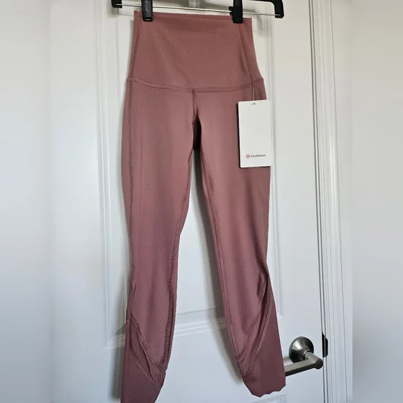 NWT Lululemon Wunder Under HR Crop 23' *Sclp SCHI Spiced Chai Luxtreme SZ 0 - Picture 6 of 14